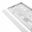 Cadre de plaque d'immatriculation - Blanc AMIO 71780BI - Visuel 3