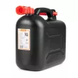 Bidon en plastique 10L, noir AMIO J1068B - Visuel 3