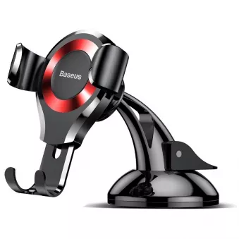 Support téléphone voiture BASEUS Osculum rouge AMIO BAS26878