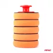 Ensemble de tampons de cire pour voiture avec poignée de préhension 10cm, 5pcs AMIO 02903 - Visuel 2