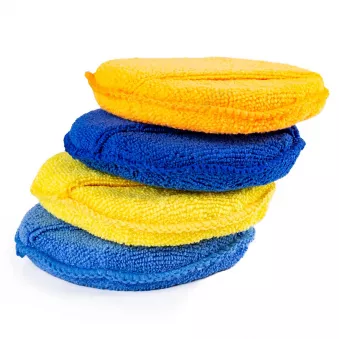 Éponges de polissage en microfibre 4x125 mm AMIO