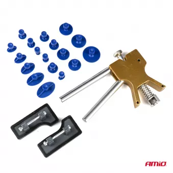 Kit de débosselage DIY avec 18 ventouses AMIO 03137