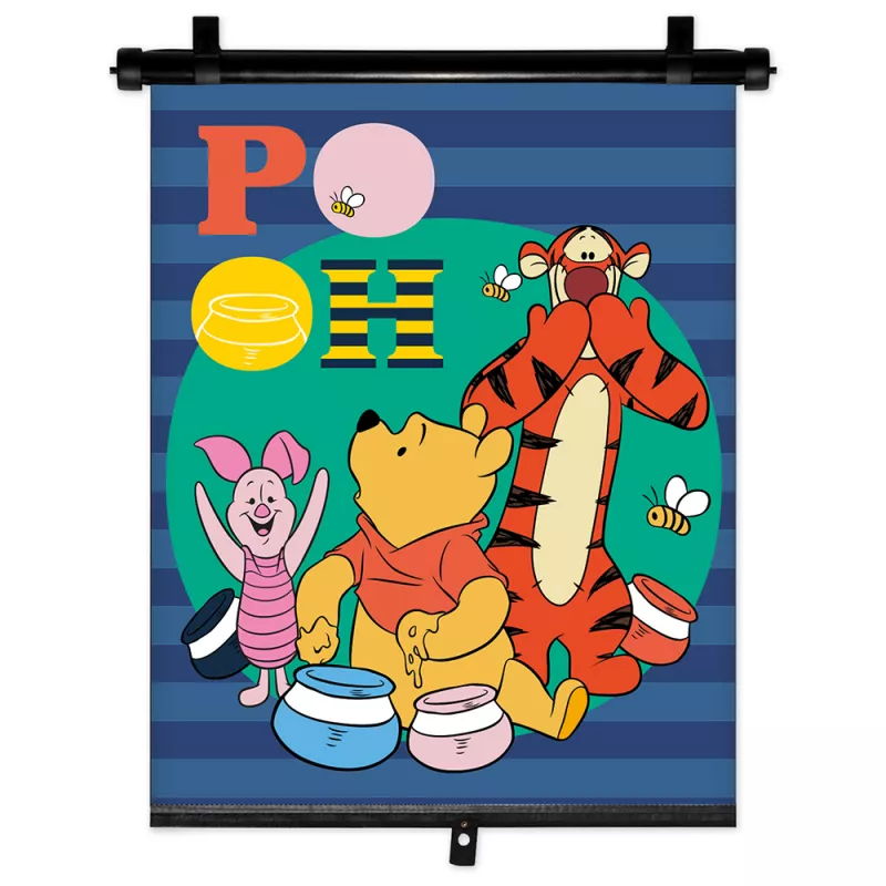 Pare-soleil enroulable 1 pcs 36x45cm WINNIE L'OURSON AMIO S9347