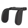 Style cuir noir Appui-tête de couchage pour voiture AMIO 02957 - Visuel 1