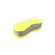 Éponge microfibre jaune 63g 23x10,5x5cm AMIO 02516 - Visuel 2