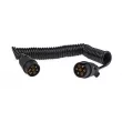 Câble spiralé 7PIN 12V 6 m AMIO 02390 - Visuel 1