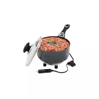 Casserole électrique pour voiture 18cm x 8cm 250W 24V AMIO 02535