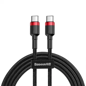 Câble USB-C vers USB-C PD Baseus Cafule PD 2.0 QC 3.0 60W 2m AMIO BAS28524