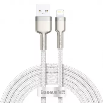 USB vers Lightning blanc Baseus Cafule 2.4A 2m AMIO BAS20229