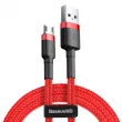 Câble USB vers micro USB Baseus Cafule 1.5A 2m rouge AMIO BAS28035 - Visuel 1