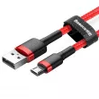 Câble USB vers micro USB Baseus Cafule 1.5A 2m rouge AMIO BAS28035 - Visuel 2
