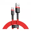 Câble USB vers USB-C Baseus Cafule 1.5A 1m rouge AMIO BAS27819 - Visuel 1