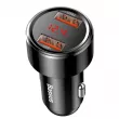 Chargeur de voiture BASEUS Magic 2x USB QC 3.0 45W noir AMIO BAS29321 - Visuel 1