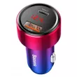 Chargeur de voiture BASEUS Magic USB + USB-C QC 4.0 PD 45W AMIO BAS29320 - Visuel 1