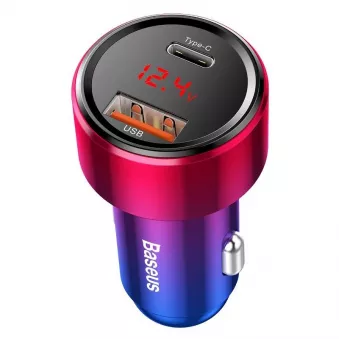 Chargeur de voiture BASEUS Magic USB + USB-C QC 4.0 PD 45W AMIO BAS29320