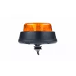 Gyrophare HOR 110B, avec tube fileté, LED 12/24 V (mode rotation et flash, câble 3x 0,5mm2, longueur 1,5m) AMIO LDO 2666 R/F - Visuel 2