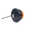Gyrophare HOR 110B, avec tube fileté, LED 12/24 V (mode rotation et flash, câble 3x 0,5mm2, longueur 1,5m) AMIO LDO 2666 R/F - Visuel 3
