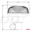 Avertisseur lumineux W21p TUYAU PLAT R65 R10 18LED 12/24V IP56 AMIO 02922 - Visuel 3