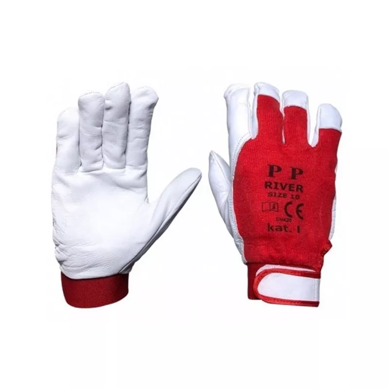 Gants de travail en cuir de chèvre RIVER - taille 9 AMIO REK9_S9
