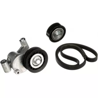 Jeu de courroies trapézoïdales à nervures GATES K014PK1368