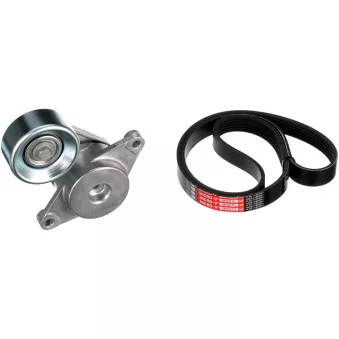 Jeu de courroies trapézoïdales à nervures GATES K016PK1098XS