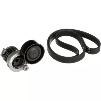 Jeu de courroies trapézoïdales à nervures GATES K016PK1175