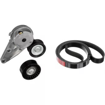 Jeu de courroies trapézoïdales à nervures GATES K016PK1535XS
