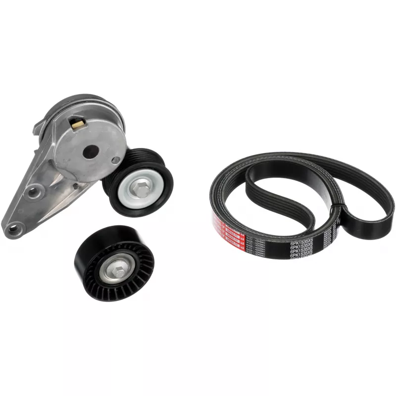 Jeu de courroies trapézoïdales à nervures GATES K016PK1535XS