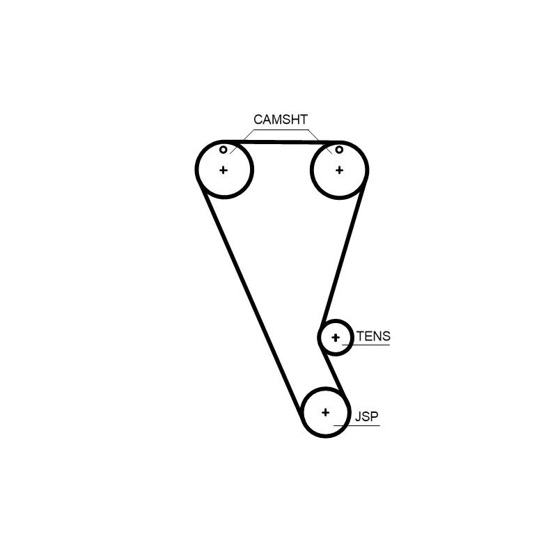 Kit de distribution GATES K01T363HOB