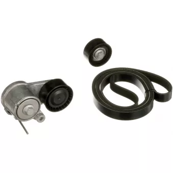 Jeu de courroies trapézoïdales à nervures GATES K086PK1633