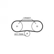 Pompe à eau + kit de courroie de distribution GATES KP45565XS - Visuel 3