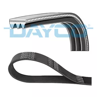 Courroie trapézoïdale à nervures DAYCO 3PK908EE