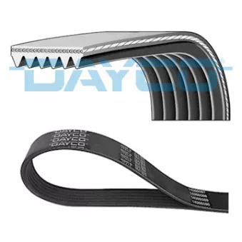 Courroie trapézoïdale à nervures DAYCO 6PK803EE