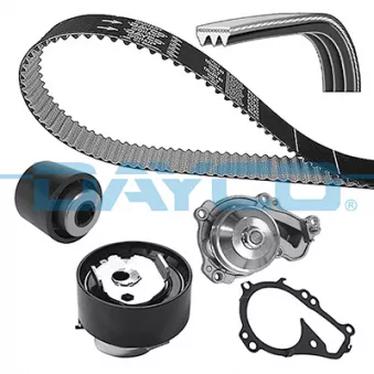 Pompe à eau + kit de courroie de distribution DAYCO KBIOWP141