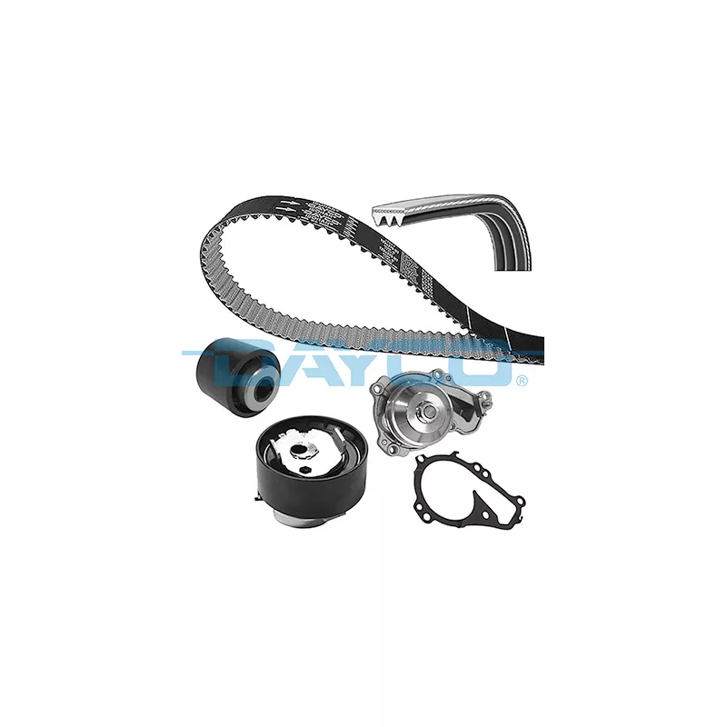 Pompe à eau + kit de courroie de distribution DAYCO KBIOWP141