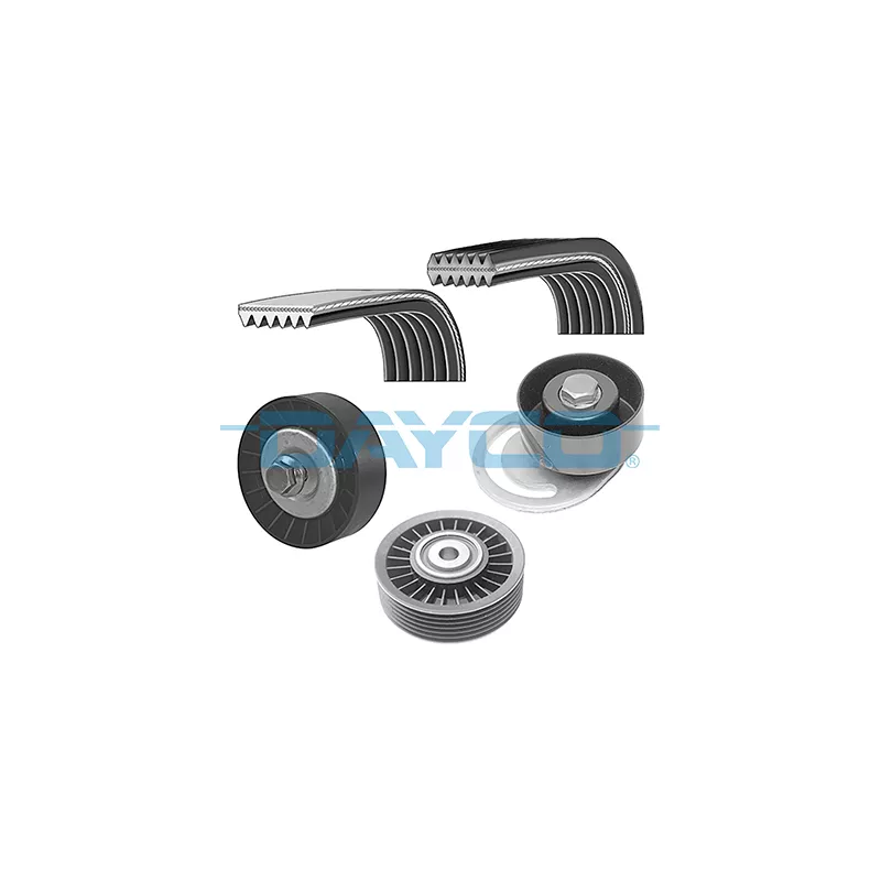 Jeu de courroies trapézoïdales à nervures DAYCO KPV490