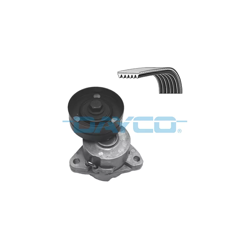 Jeu de courroies trapézoïdales à nervures DAYCO KPV710