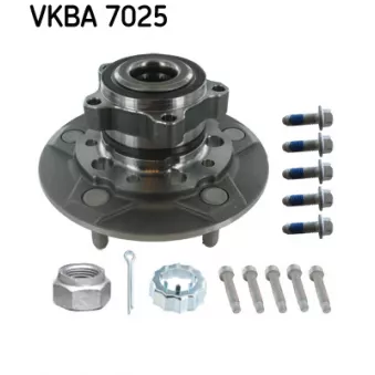 Roulement de roue avant SKF VKBA 7025