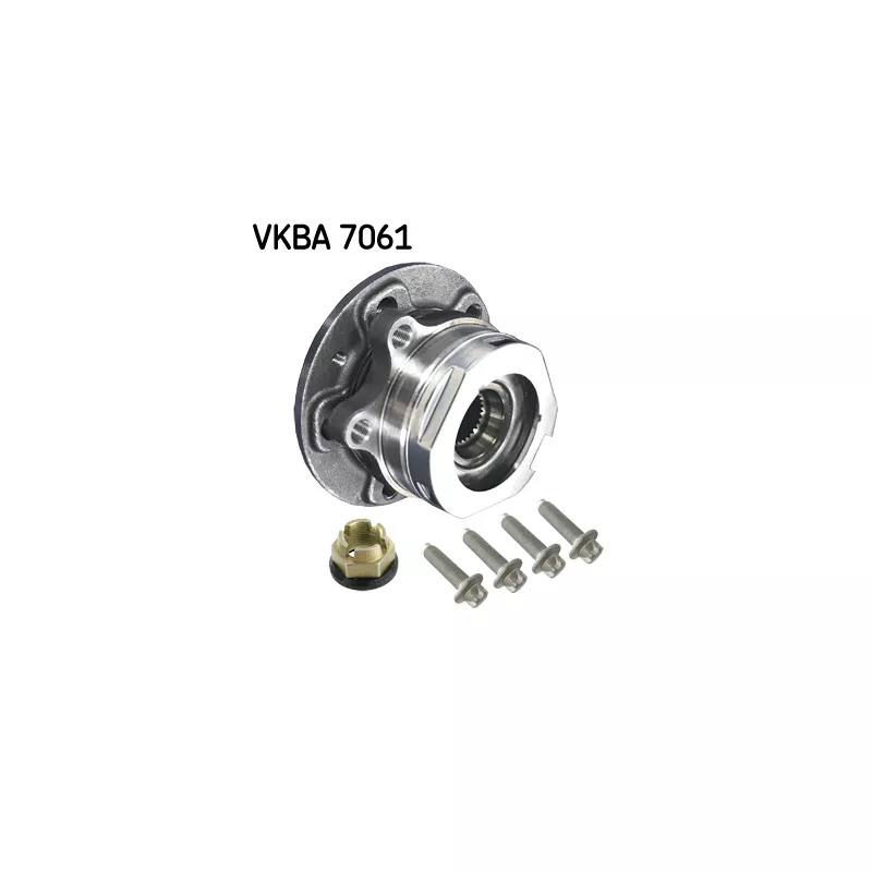 Roulement de roue avant SKF VKBA 7061