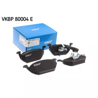 Jeu de 4 plaquettes de frein avant SKF VKBP 80004 E