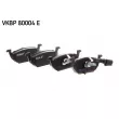 Jeu de 4 plaquettes de frein avant SKF VKBP 80004 E - Visuel 3