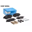 Jeu de 4 plaquettes de frein avant SKF VKBP 80006 - Visuel 1