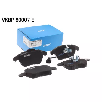Jeu de 4 plaquettes de frein avant SKF VKBP 80007 E