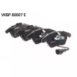 Jeu de 4 plaquettes de frein avant SKF VKBP 80007 E - Visuel 3
