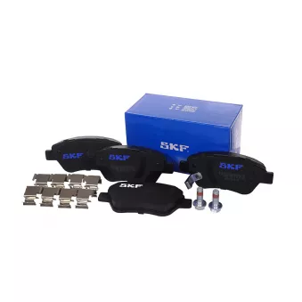 Jeu de 4 plaquettes de frein avant SKF VKBP 80017 A