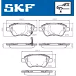 Jeu de 4 plaquettes de frein avant SKF VKBP 80017 A - Visuel 2
