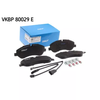 Jeu de 4 plaquettes de frein avant SKF VKBP 80029 E