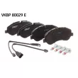 Jeu de 4 plaquettes de frein avant SKF VKBP 80029 E - Visuel 3