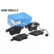 Jeu de 4 plaquettes de frein avant SKF VKBP 80042 E - Visuel 1