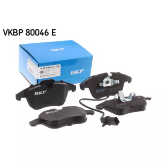 Jeu de 4 plaquettes de frein avant SKF VKBP 80046 E